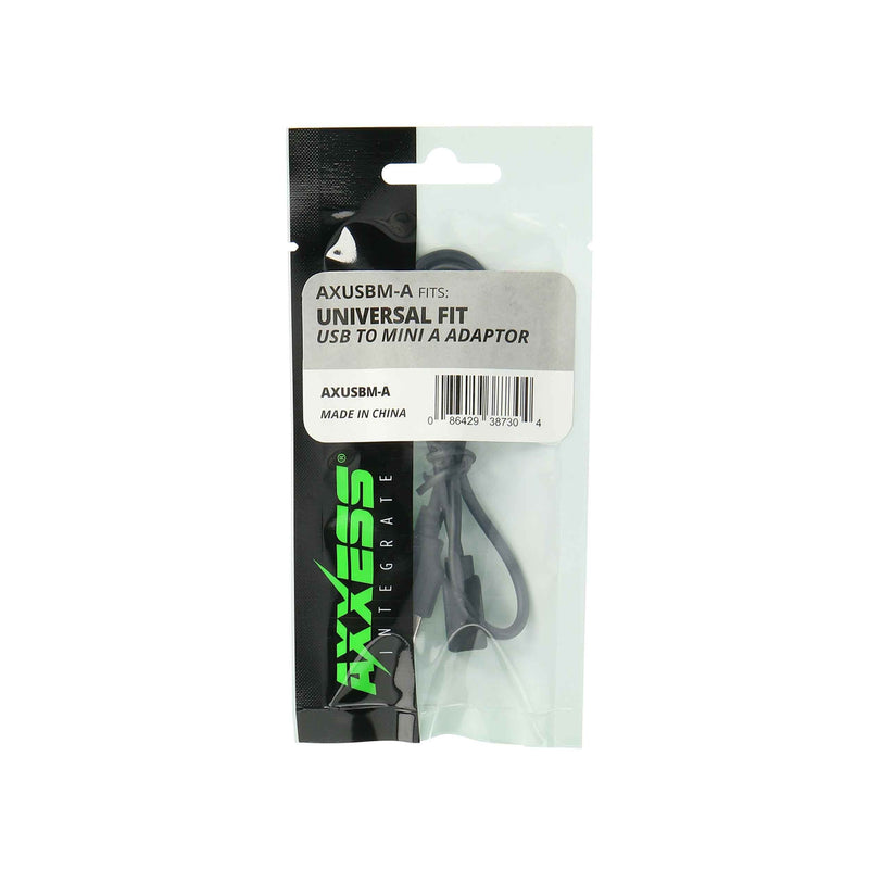 Metra AXUSBM-A USB to Mini A Adapter Cable 12 Inch for select GM/Buick 2010-Up