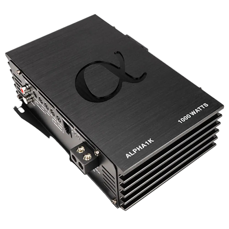 Alphasonik ALPHA 1K Alpha Series Class D Monoblock 1000 Watts 4 Ohms Full Range Amplifier
