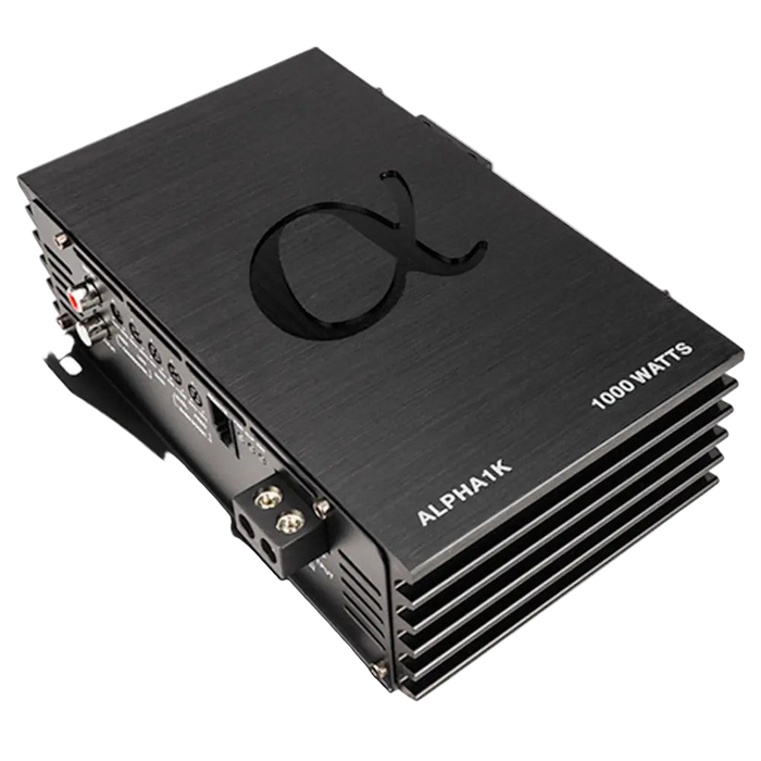 Alphasonik ALPHA 1K Alpha Series Class D Monoblock 1000 Watts 4 Ohms Full Range Amplifier