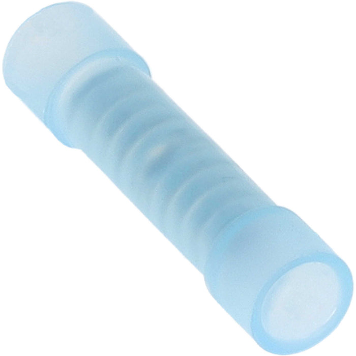 The Install Bay BNBC Blue 14-16 Gauge Nylon Butt Connector (100/pack)