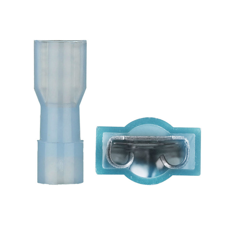Install Bay BNFD250F Blue 16-14 Gauge Female Quick Disconnect (100/pk)