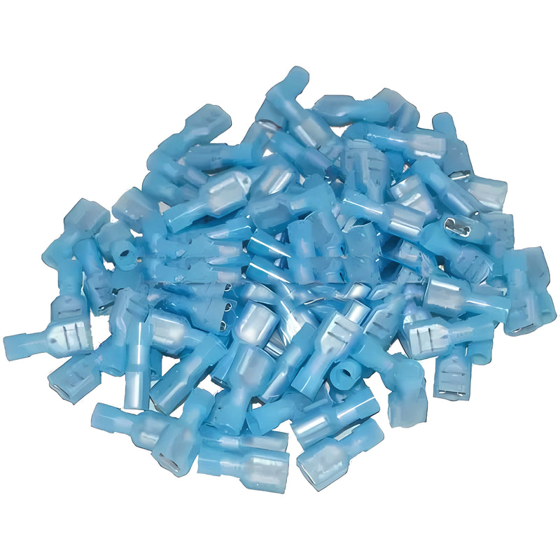 Install Bay BNFD250F Blue 16-14 Gauge Female Quick Disconnect (100/pk)