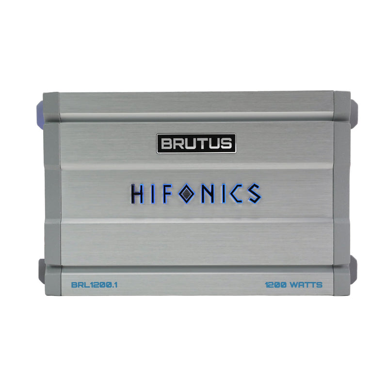 Hifonics BRUTUS BRL1200.1 1200 Watt Class D Monoblock Car Audio Amplifier