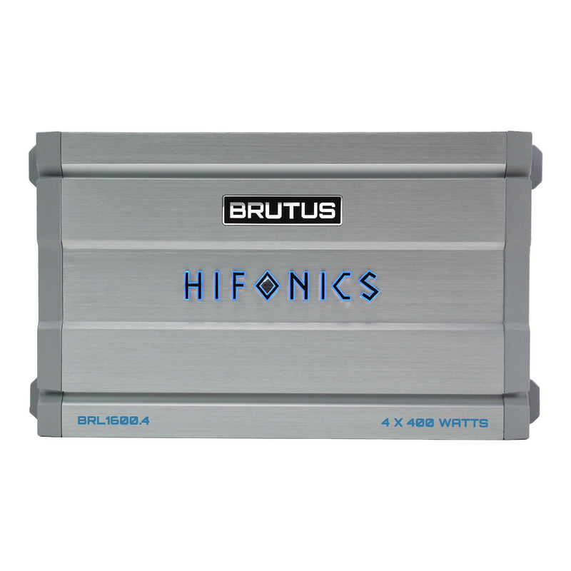 Hifonics BRUTUS BRL1600.4 1600 Watt Super D Class 4-Channel Car Audio Amplifier
