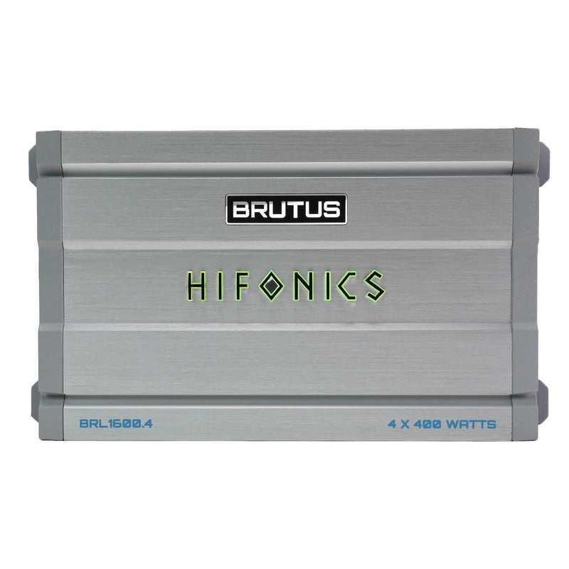 Hifonics BRUTUS BRL1600.4 1600 Watt Super D Class 4-Channel Car Audio Amplifier