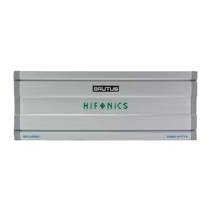 Hifonics BRUTUS BRL6000.1 6000 Watt Class D Monoblock Car Audio Amplifier