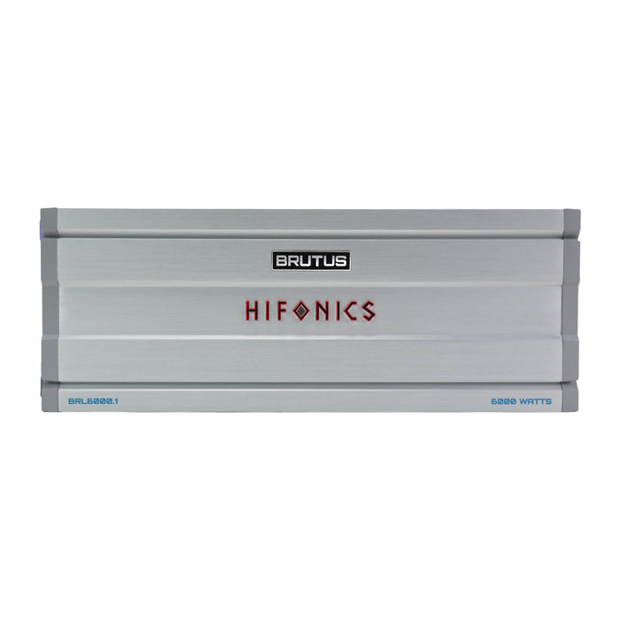 Hifonics BRUTUS BRL6000.1 6000 Watt Class D Monoblock Car Audio Amplifier