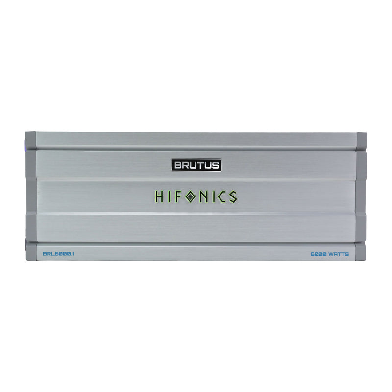 Hifonics BRUTUS BRL6000.1 6000 Watt Class D Monoblock Car Audio Amplifier