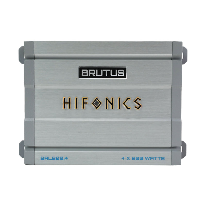 Hifonics BRUTUS BRL800.4 800 Watt Super D Class 4-Channel Car Audio Amplifier