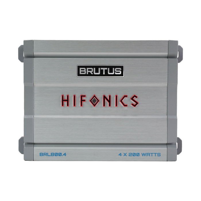 Hifonics BRUTUS BRL800.4 800 Watt Super D Class 4-Channel Car Audio Amplifier