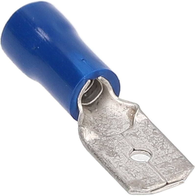 Install Bay BVMD250 Blue 16-14 Gauge .250 Male Quick Disconnect 100/pk