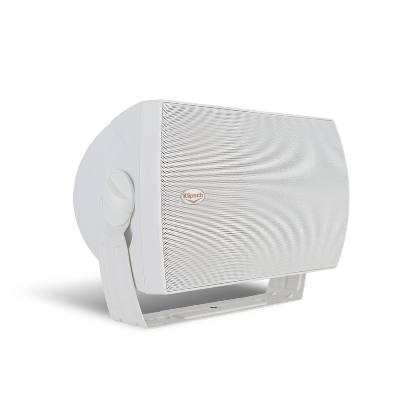 Klipsch CA-650T 6.5" Commercial Indoor/Outdoor 70V/100V 8-Ohm Weather-Resistant Surface Mount Speaker - White (pair)