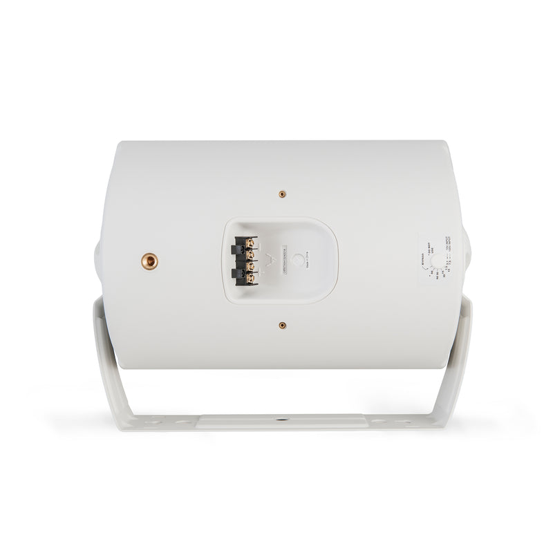 Klipsch CA-650T 6.5" Commercial Indoor/Outdoor 70V/100V 8-Ohm Weather-Resistant Surface Mount Speaker - White (pair)