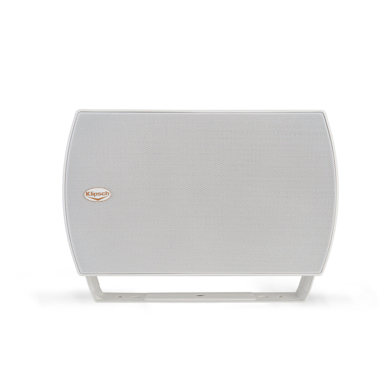 Klipsch CA-650T 6.5" Commercial Indoor/Outdoor 70V/100V 8-Ohm Weather-Resistant Surface Mount Speaker - White (pair)