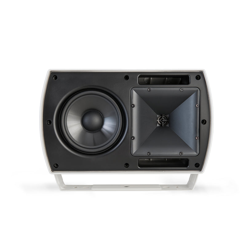 Klipsch CA-650T 6.5" Commercial Indoor/Outdoor 70V/100V 8-Ohm Weather-Resistant Surface Mount Speaker - White (pair)