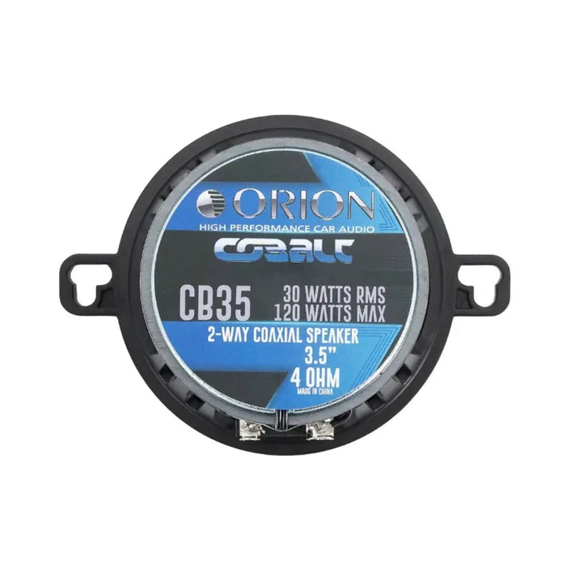 Orion CB35 Cobalt 3.5-inch 2-Way 4 Ohms 120 Watts Car Audio Speakers - Pair