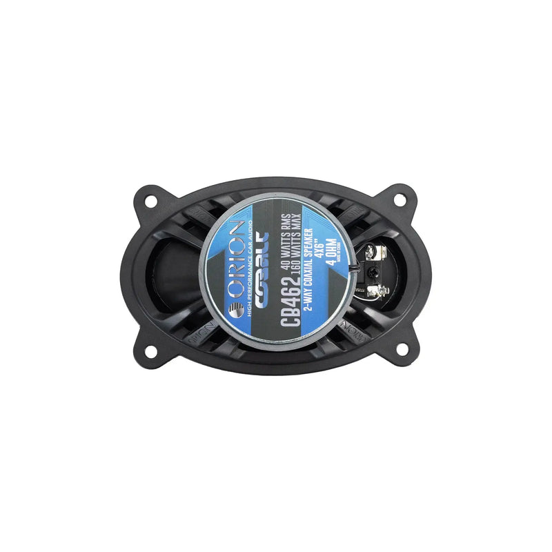 Orion Cobalt Series CB462 4"x 6” 2-Way 160W 4 Ohms Full Range Coaxial Car Speakers (Pair)