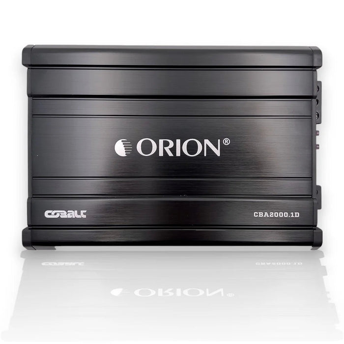Orion Cobalt CBA2000.1D Mono Block Class D Compact 1-Channel Car Audio Amplifier 2000W RMS