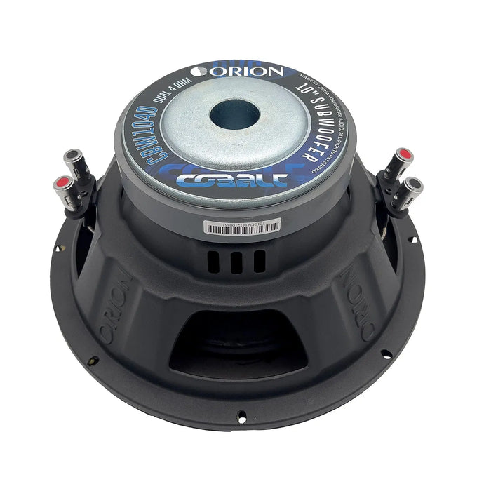 Orion CBW104D Cobalt Series 10" Dual Voice Coil 4 Ohm 1200 Watts Max Car Subwoofer (Each)