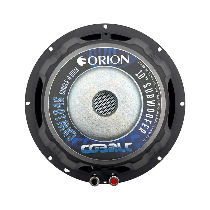 Orion CBW104S Cobalt Series Bass 10" Single Voice Coil 4 Ohm 1200 Watts Max Car Subwoofer (Each)