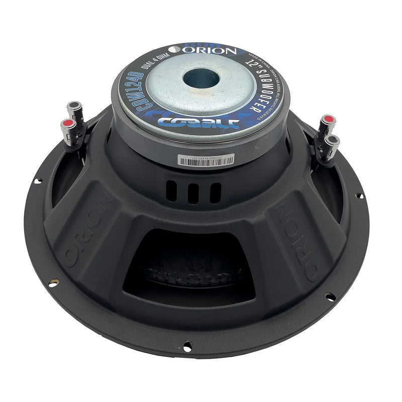 Orion CBW124D Cobalt Series 12" Dual Voice Coil 4 Ohm 1600 Watts Max Car Subwoofer (Each)