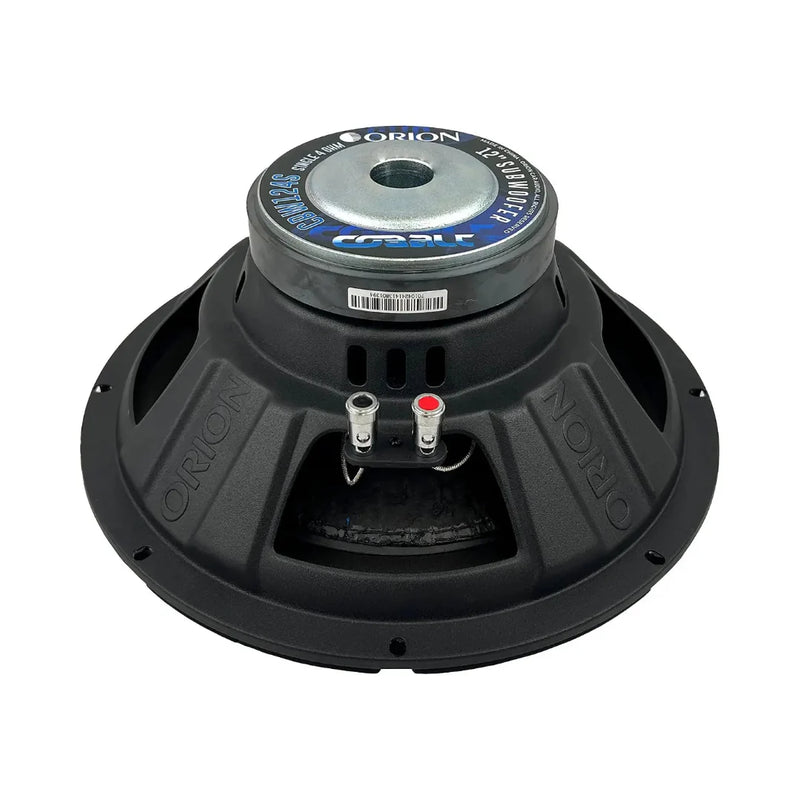 Orion CBW124S Cobalt Series Bass 12" Single Voice Coil 4 Ohm 1600 Watts Max Car Subwoofer (Each)