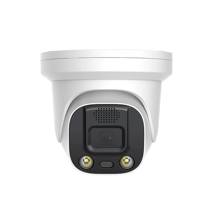 HI-D8LCKL28AD 8MP 2-Way IP Camera AI Turret IP67 Built in Mic and Speaker Motion/Human Detection