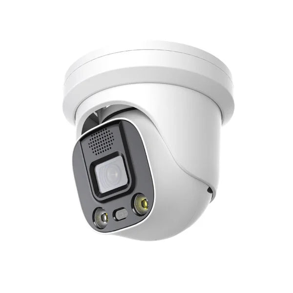 HI-D8LCKL28AD 8MP 2-Way IP Camera AI Turret IP67 Built in Mic and Speaker Motion/Human Detection