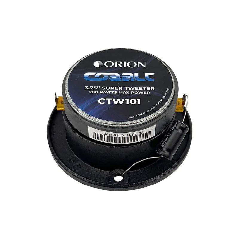 Orion CTW101 Cobalt 3.75" Super Tweeters 200 Watts Max Power Car Audio (Pair)