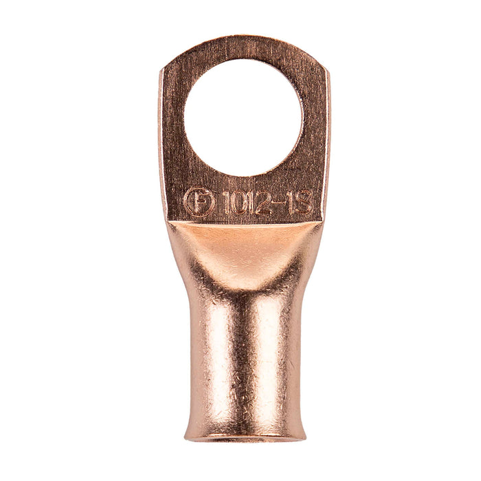 The Install Bay CUR1012 1/0 Gauge 1/2" Copper Ring Terminal (5/pack)