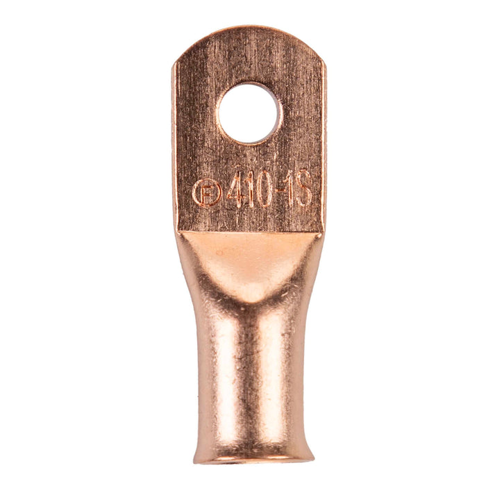 The Install Bay CUR410 Copper 4 Gauge #10 Ring Terminal (25/pack)