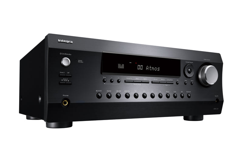Integra DRX 2.4 8K 7.2-Channel Network AV Receiver with Dolby Atmos, Apple AirPlay, Wi-Fi and Bluetooth - Refurbished