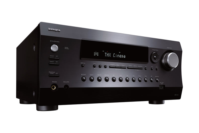 Integra DRX 5.4 9.2-Channel 8K Network Home Theater A/V Receiver and Integra CDC-3.4 Premium 6 Disc CD Carousel Changer Black - (Certified Refurbished)