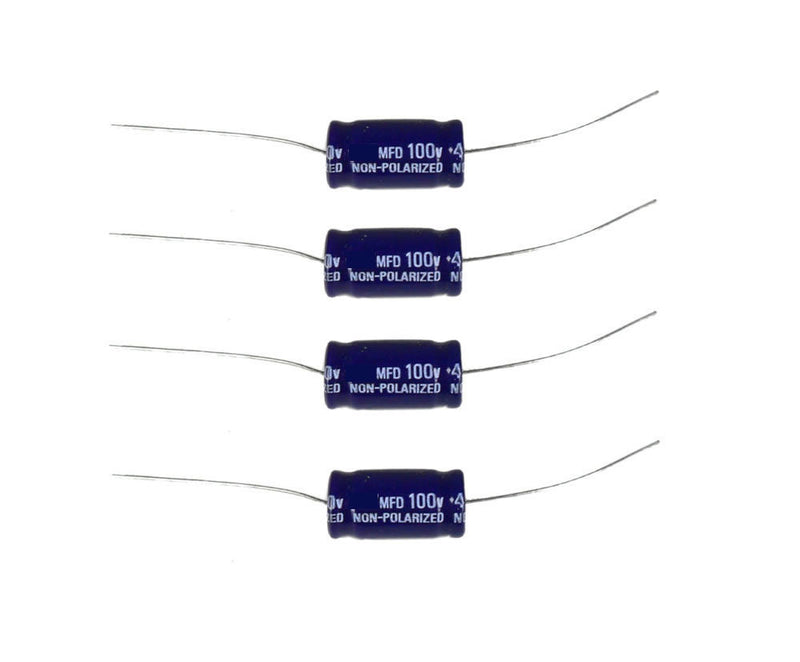 Install Bay CAP2 Non-Polarized Electrolytic Capacitor 3.3 uF 100V - 4PCS
