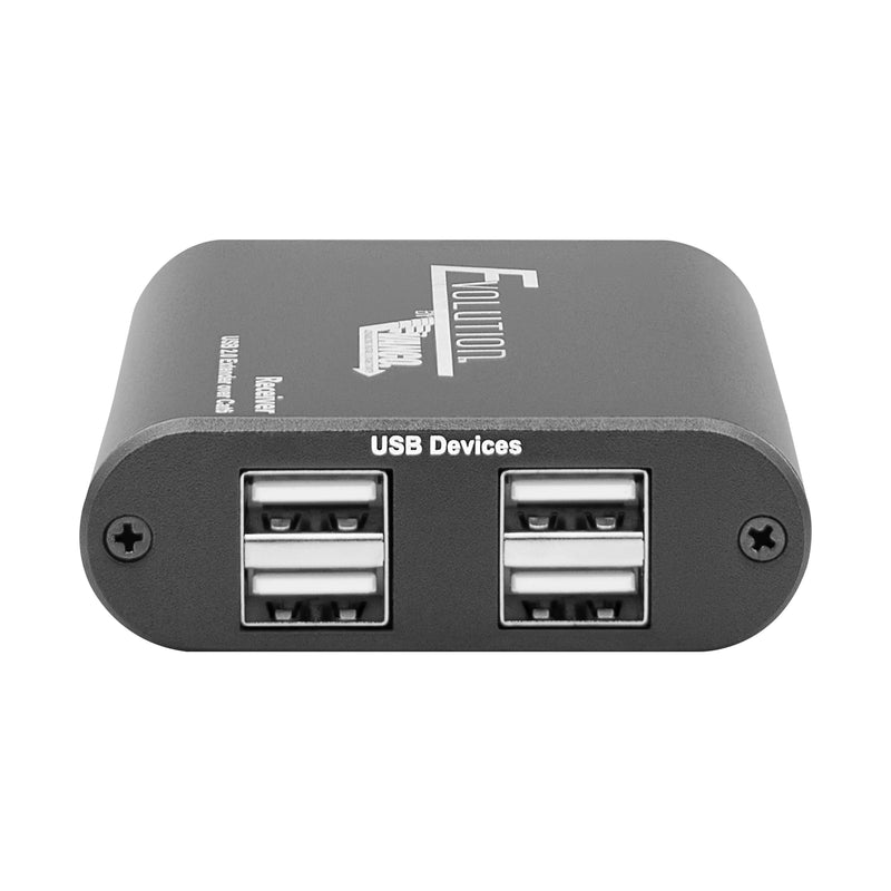 Evolution EVEXUSB2 USB 2.0 Extender over Cat5e/6 Cable up to 492ft/150m