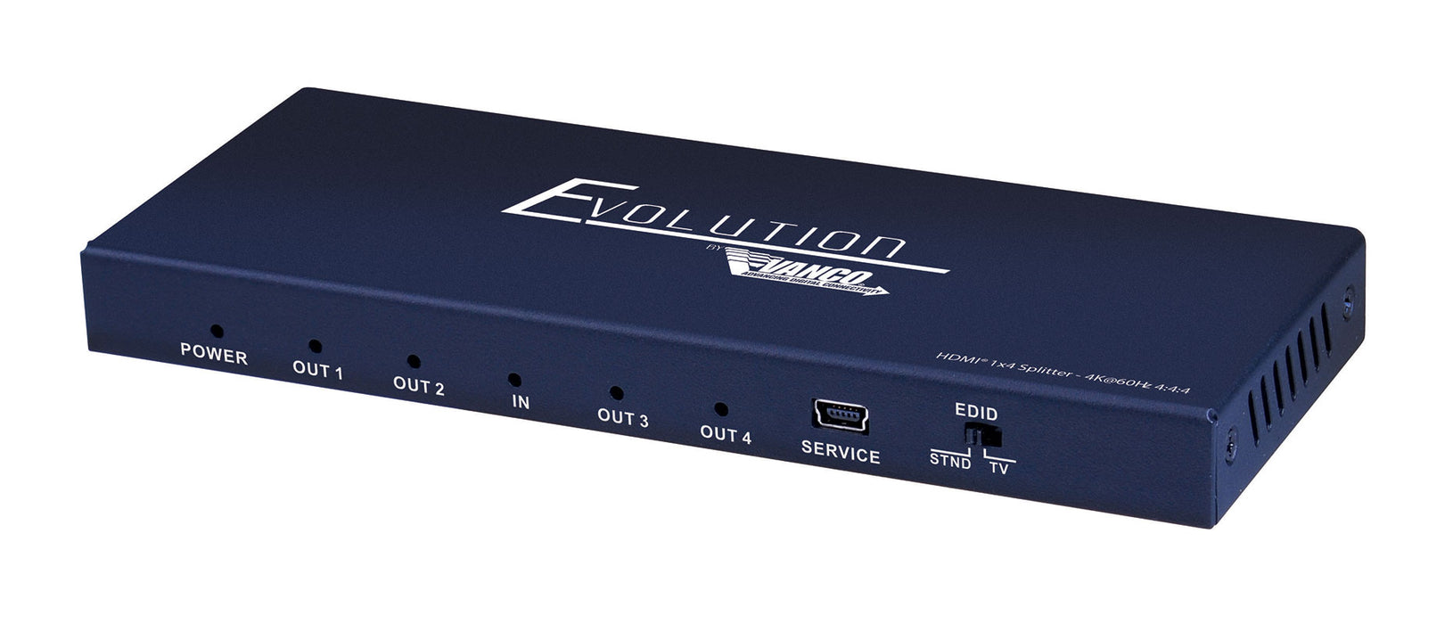 Evolution EVSP4K14 Premium 4K2K@60Hz 2160p UHD 18 Gbps 4K HDMI® 1×4 Splitter