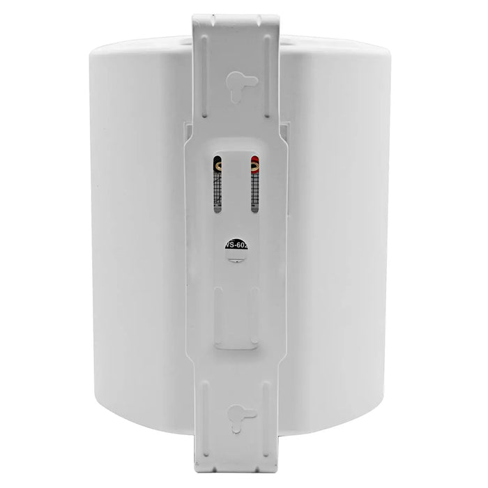 Earthquake Sound AWS-602W Indoor Outdoor Speakers and Yamaha R-S202 2-Channel Stereo Receiver