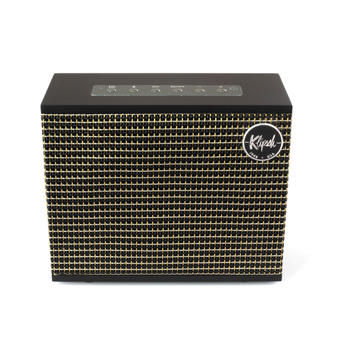 Klipsch Heritage Groove Portable Wireless Built-in Mic Bluetooth Powered Speaker (Matte Black)