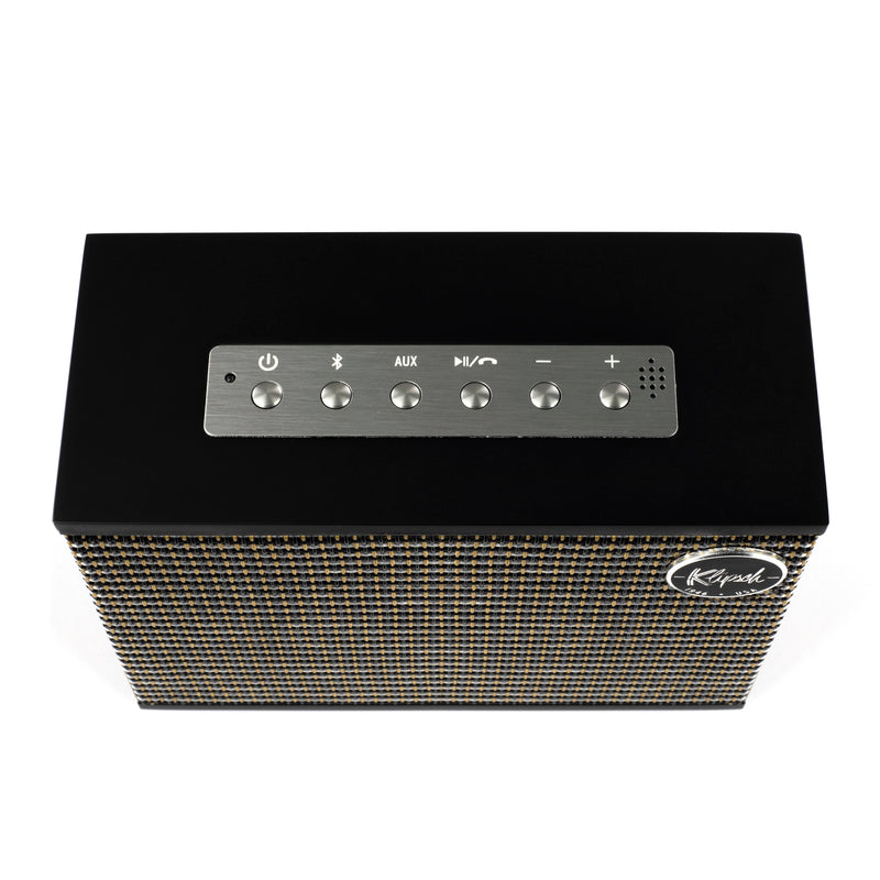 Klipsch Heritage Groove Portable Wireless Built-in Mic Bluetooth Powered Speaker (Matte Black)
