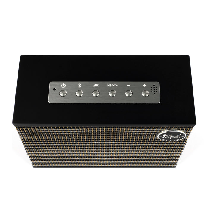 Klipsch Heritage Groove Portable Wireless Built-in Mic Bluetooth Powered Speaker (Matte Black)