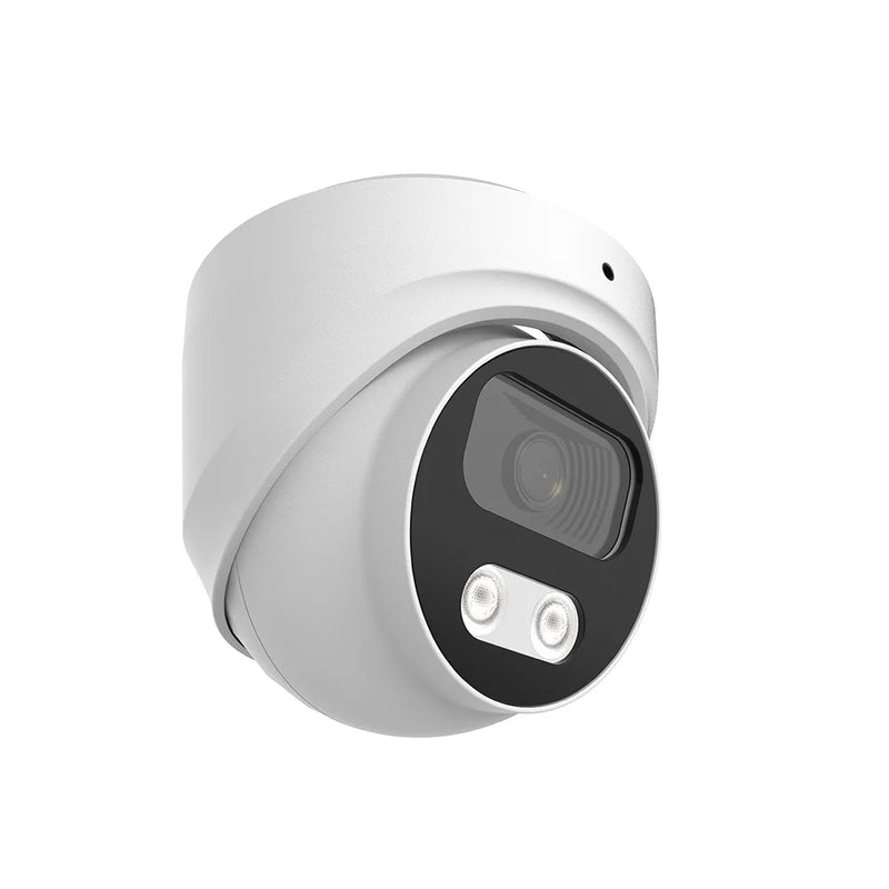 8MP HT-D8SBFKE28-FX Turret HD Analog Camera 2.8mm Lens Full Color AOC 2D-NR, UTC, OSD, With IR-CUT