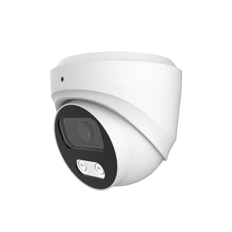 HT-D5SBFPE28-FX 5MP Full Color Turret AHD TVI Camera IP67 Built in Mic Motion/Human Detection