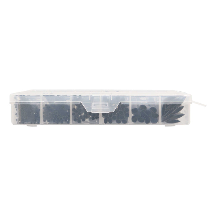 The Install Bay IBHST160B Heat Shrink Tubing Kit 160 Pc 4in 2:1 Assorted Black