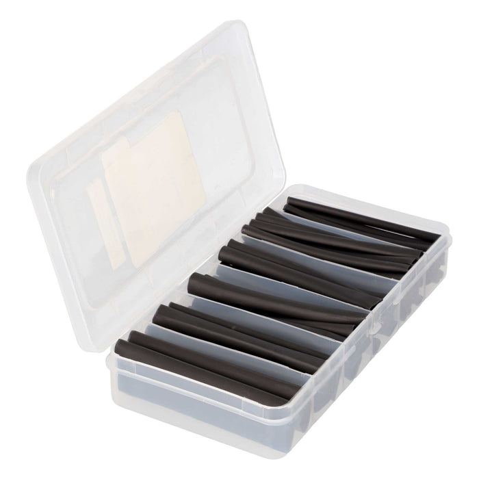 IBHST62AB 62 Pc Dual Wall Heat Shrink Kit - 4in Assorted 3:1 Black