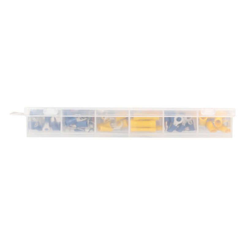 The Install Bay IBK-150 Automotive Car Audio Connector Assorted Terminal Kit 150 Piece with Crimping Tool