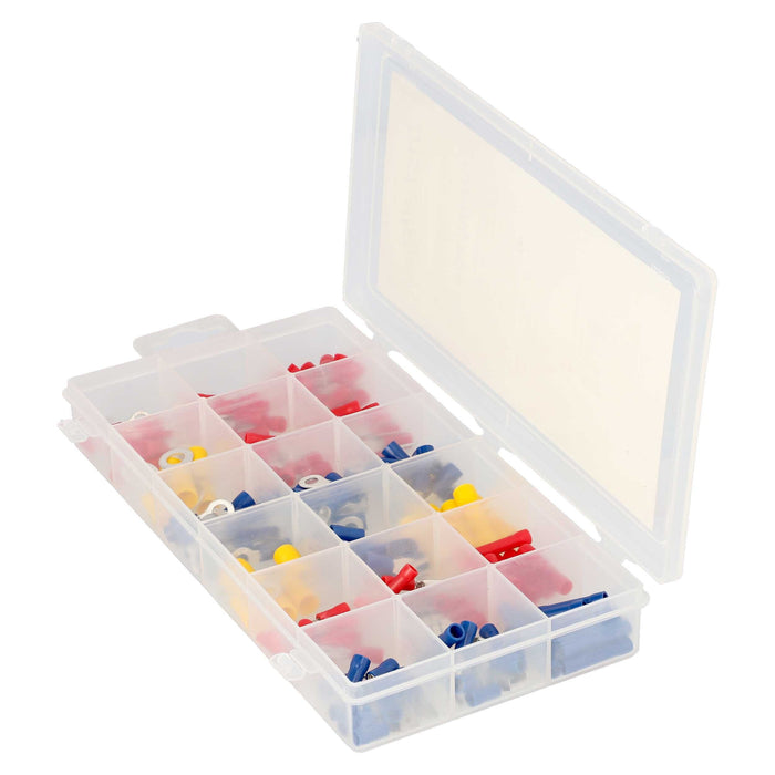 The Install Bay IBK-175 Automotive Car Audio Connector Assorted Terminal Kit 175 Piece