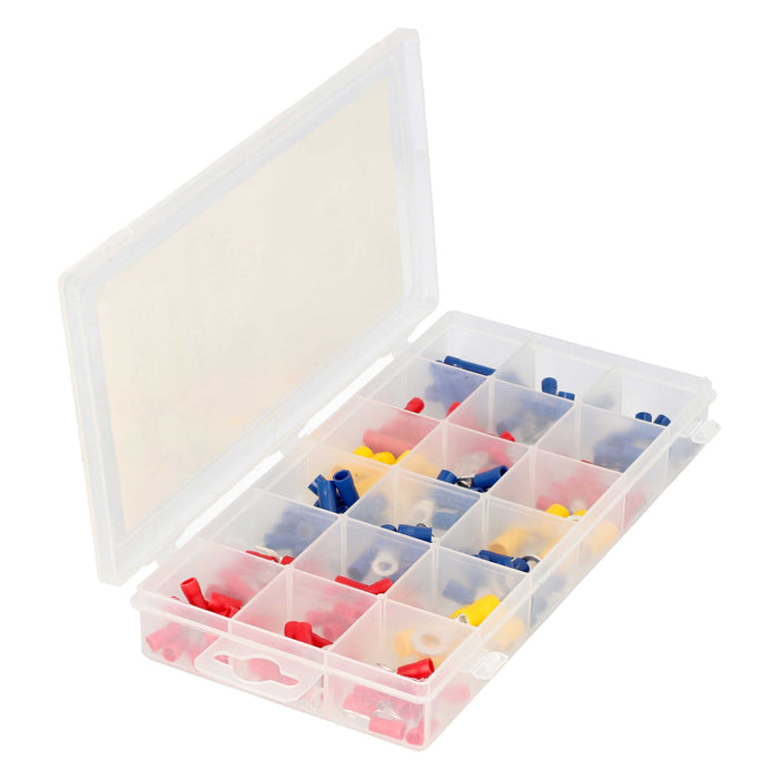 The Install Bay IBK-175 Automotive Car Audio Connector Assorted Terminal Kit 175 Piece