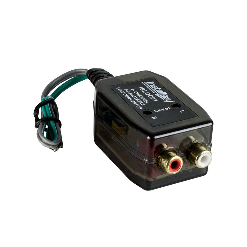 The Install Bay IBLOC01 Stereo 40W Adjustable Level Converter Hi-Low