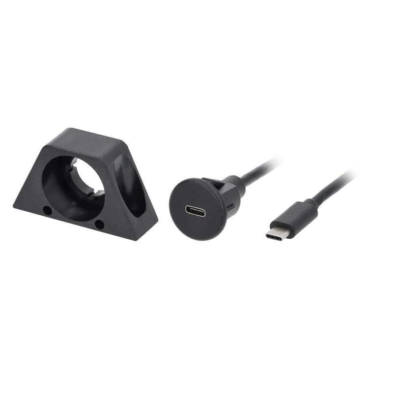 The Install Bay IBR144 1-Meter Flush Mount USB 4.0 Type-C Extension Cable