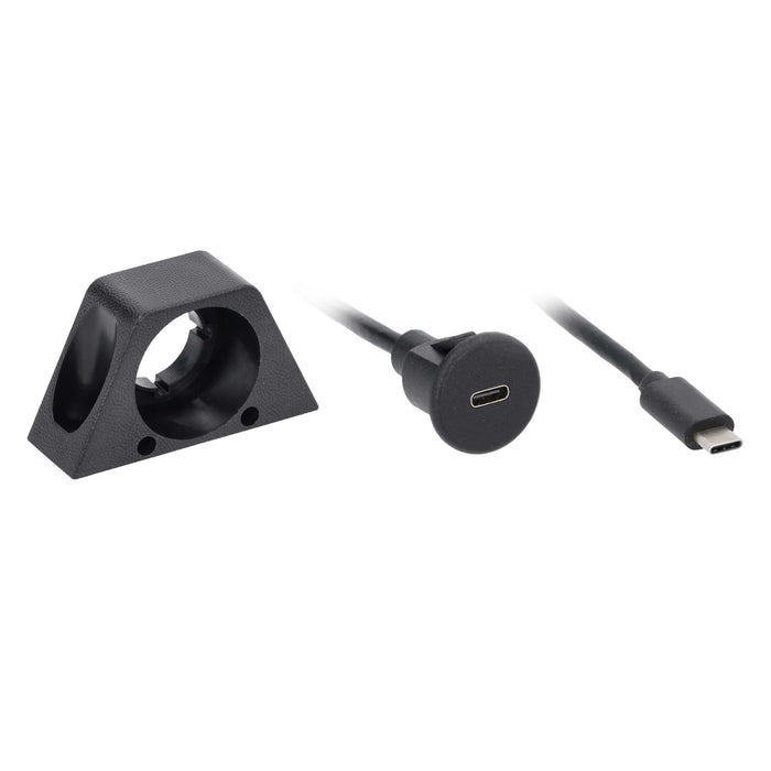 The Install Bay IBR144 1-Meter Flush Mount USB 4.0 Type-C Extension Cable